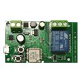 thumbnail image 1 of Amdohai eWeLink DC5V 24V 32V Wifi Switch Wireless Relay Module Smart Home Automation Modules Phone APP Remote Control Timer Switch Home Voice Control for Access Control System Inching/Self-Lockin, 1 of 7