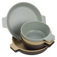 thumbnail image 3 of 1 Set Plastic Dinnerware Set Dinner Plates Dessert Plate Cereal Bowls Unbreakable Plastic Outdoor Camping Dishes For Kitchen, 3 of 8