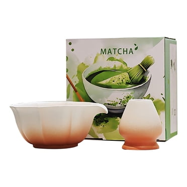 Matcha Set Cute Traditional Japanese Matcha Set: Complete Kit with Matcha Bowl, Whisk, And Holder for Ceremonial Tea Preparation, Ideal for Beginners And Enthusiasts Matcha Set up Harlik