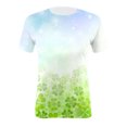 thumbnail image 4 of QIPOPIQ T-Shirts à Manches Courtes pour Femmes à Col Rond T-Shirts de la Saint-Patrick Hauts T-Shirt Shamrock T-Shirt Vert Tunique T-Shirts de la Saint-Patrick Imprimés T-Shirts à Col Rond pour Dames T-Shirts de Fête T-Shirts Graphiques Aubaines, 4 of 4