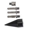 thumbnail image 1 of 5Pcs Firewood Log Splitter Drill Bit, Steel Wood Splitting Logs Bits Wood Splitter Manual Kindling Splitter Portable Log Splitter, 1 of 8