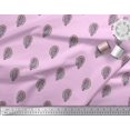 thumbnail image 2 of Soimoi Georgette Viscose Fabric Paisley Block Decor Fabric Printed Yard 42 Inch Wide, 2 of 3