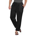 thumbnail image 1 of Inkmeso Solid Casual Bottom For Men's Lightweight Cotton Track Pants For Sleep/Workout Pajamas, 1 of 7