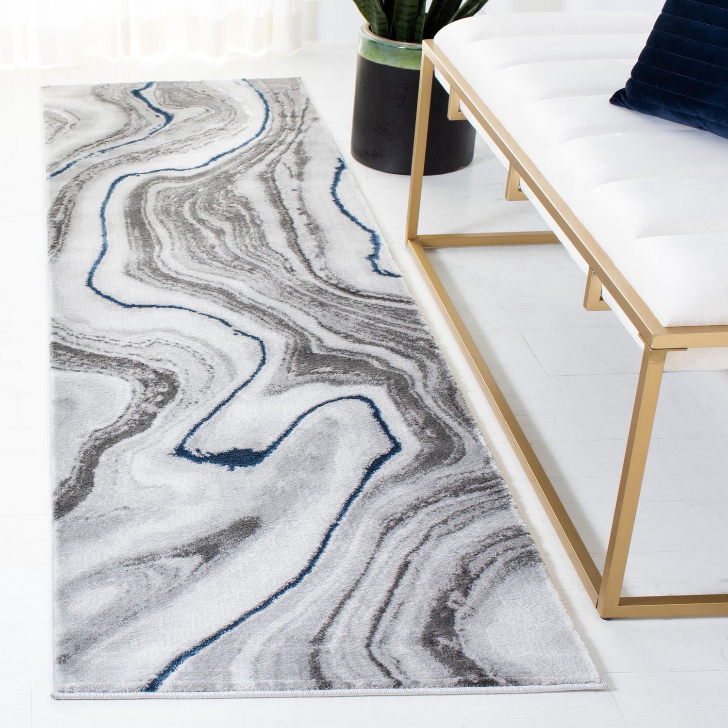 SAFAVIEH Craft Angjelko Abstract Area Rug