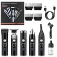 thumbnail image 1 of Dvkptbk Electric Shaver for Men Bald Shavers for Men 5 In 1 Double Shaver for Men Barber Shaver with 3-Speed Shaver with 4 Different Functional Replacement Heads, 1 of 2