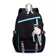 thumbnail image 1 of AIGIA School Bookbag with USB Charging Port Backpack Laptop Travel Shoulder School Book Bag Rucksack, 1 of 25