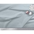 thumbnail image 2 of Soimoi Velvet Fabric Geometric Small Print Fabric by The Yard 58 Inch Wide, 2 of 3