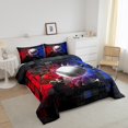 thumbnail image 3 of Erosebridal Baseball Bedding King Comforter Set,Sport Theme Down Comforter,Geometric Decor,Reversible, 3 of 7