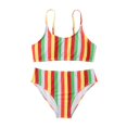 thumbnail image 1 of CHUANK 8-12Years Girl Bikini Bathing Suit Set 2 Piece Beach Swimsuit, 1 of 7