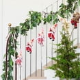 thumbnail image 1 of REK Novelty Climbing Santa Design: This Christmas Tree Ornament Features A Playful Santa Climbing On A Rope Adding A Whimsical And Unique To Your Holiday De Cor. The Funny, 1 of 6