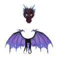 thumbnail image 4 of Dragon Costume Dragon Wing Adults Masquerade Cosplay Dinosaur Set, 4 of 10