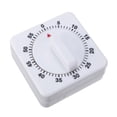 thumbnail image 2 of Kitchen timer, mechanical kitchen timer, analog timer, timer, reminder, timer, white, 1 piece, egg timers, 2 of 4