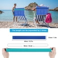 thumbnail image 3 of Elastic Beach Chair Towel Straps Secure Binding Bands For Sand Days At The Shore Stretch Silicone Towel Clips For Pool And Cruise Chairs, 3 of 5