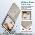 thumbnail image 3 of [PST] Motorola Moto Razr+ Plus 2024 Case, Ultra Thin Soft TPU Shockproof Bumper Case Back Cover, 3 of 4