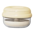 thumbnail image 2 of FashionCha Boîte de Bain pour Dentiers Voiture Étanche aux Fuites avec Panier-Filtre Étui de Retenue Beige, 2 of 8