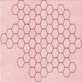 thumbnail image 1 of Ahgly Tapis d'Intérieur Lavable en Machine Carré Transitionnel Rose Corail Clair, 6 Pieds Carré, 1 of 7