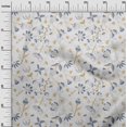 thumbnail image 3 of oneOone Cotton Silk Light Brown Fabric Florals Sewing Craft Projects Fabric Prints By Yard 42 Inch Wide, 3 of 4