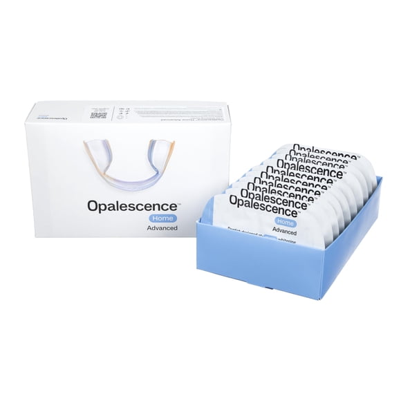 Opalescence Home Advance Gel Prefilled Teeth Whitening Trays 15% â (10 Treatments) Hydrogen Peroxide PF Teeth Whitening Kit â Enhanced Opalescence GO Trays 5822-T