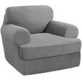 thumbnail image 2 of MesaSe Stretch Couch Cushion Slipcovers Replacement Simple Solid Color All-Inclusive Cushion Sofa Cover Gift for Families Friends, 2 of 7