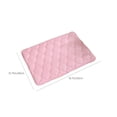 thumbnail image 3 of Meitianfacai Winter Plush Pet Mat Cats Mat Dog Mat Kennel Mat Winter Warm Wear Counteractive Scratch Counteractive Biting Counteractive Washable Puffy Mat, Rose, 3 of 6