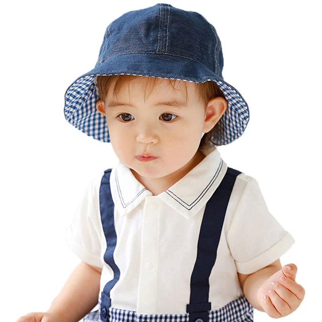 Baby Bucket hat Fisherman hat Sunhats Spring Autumn Summer Hats 0-8Y