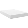 thumbnail image 3 of Yaheetech Matelas en Mousse Mémoire Infusée de Gel de 10 Pouces Format Grand Lit avec Parfum de Thé Vert, Blanc, 3 of 7