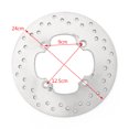 thumbnail image 2 of Disque de Rotor de Frein Arrière pour Honda FJS400 FJS600 Silverwing 2001-2009, 2 of 6