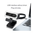 thumbnail image 5 of Computer Webcam Rotatable Wide Compatibility ABS 1080P/2K/4K Desktop Webcam with Microphone for Laptop - 2K, 5 of 5