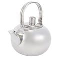 thumbnail image 2 of Teakettle, Teapot Stovetop Teapot Set Stainless Steel Teakettle Tea Kettle, For Home Restaurant Office Kitchen Silver 14cm 1L, 2 of 8