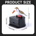 thumbnail image 3 of MVRLSH 50% Off Clear! Organizer Rack Automatic Toothpick Dispenser Type Bird Toothpick Holder Funny Portable Resin Toothpick Holder For Table Bird Toothpick Dispenser Automatic Toothpick Holder, 3 of 5