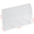 thumbnail image 3 of Herwey Remote Control Holder, Acrylic Air Conditioner Remote Control Holder Case Storage Box Wall Mount, 3 of 7