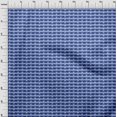 thumbnail image 4 of oneOone Cotton Poplin Twill Medium Blue Fabric Abstract Craft Projects Decor Fabric Printed By The Yard 56 Inch Wide, 4 of 4