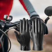 Leather Gloves For Men Winter Driving Leather Gloves Touchscreen Wool Lined Sheepskin Gloves Dish Gloves Small Working Rubber Gloves Non Gloves Medium Size Small Late Gloves Travel Gloves Work Gloves
