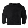 thumbnail image 1 of Casual Solid Color Lightweight Pullover Hoodie  Men‘s Plush Sweatshirts, 1 of 5