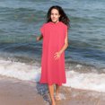 thumbnail image 3 of Microfiber Changing Robe, Beach Towel with Hood, Quick Dry Swim Parka, Surfing Changing Poncho, for Swimming Pool, Outdoor Sports, 3 of 7
