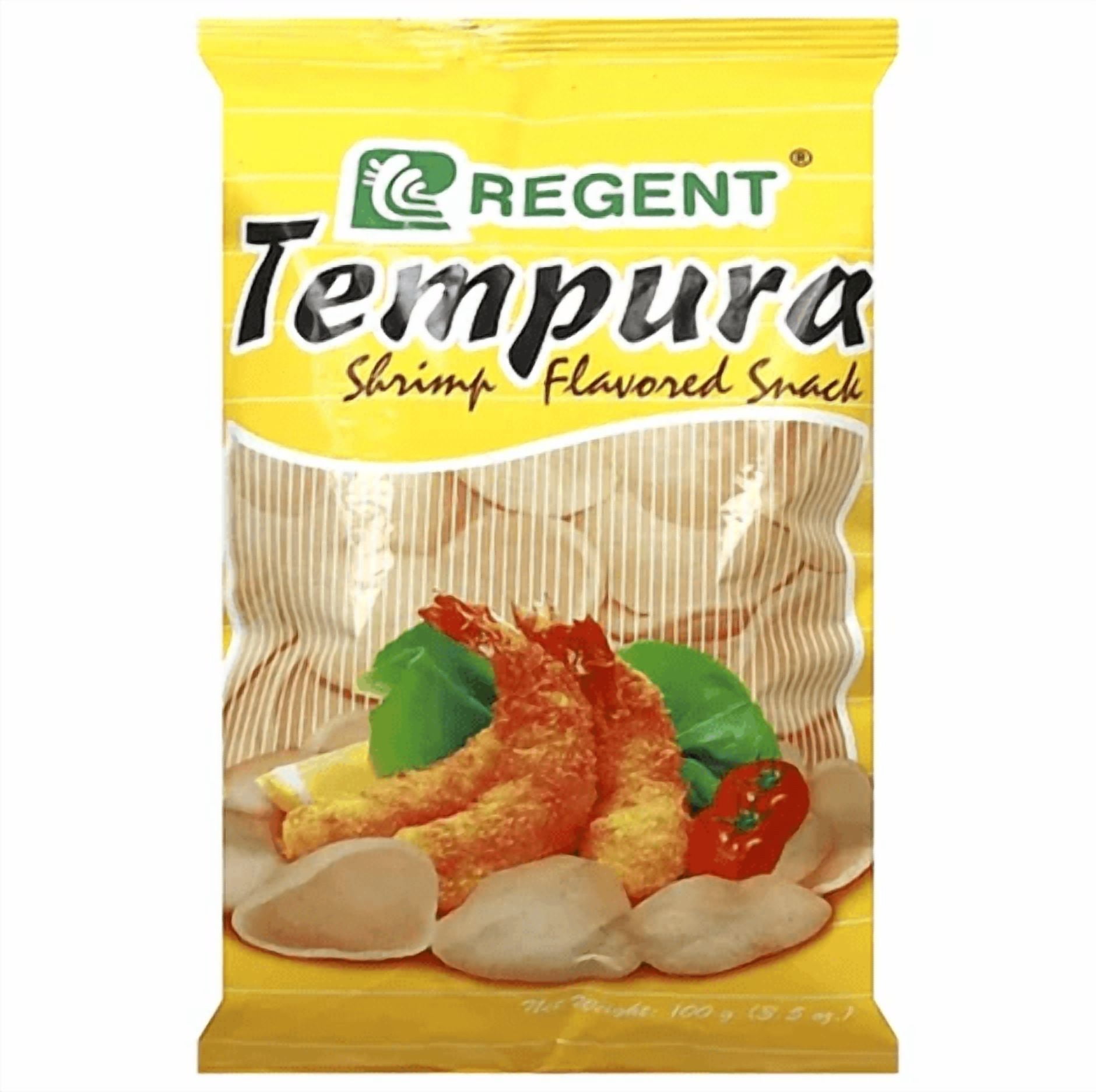 Chips saveur crevettes tempura Regent 100 g par sachet