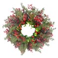 thumbnail image 1 of Siruishop Couronnes de Porte Extérieures Cadeau de Noël 30 cm, 1 of 8