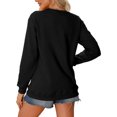 thumbnail image 4 of Chandail de Mode d'Hiver pour Femmes, Imprimé Festif de Noël, Haut à Col Rond, Chandails à Capuchon Mignons pour Femmes, Chandail à Capuchon pour Femmes, Chandails Confortables pour Femmes, Chandails à Capuchon Butter pour Femmes, Sweat pour Dames, Softball pour Filles, Échauffement, 4 of 5