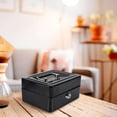 thumbnail image 4 of Garosa 1Pc Mini Portable Steel Petty Lockable Cash Money Coin Safe Security Box Household New, Safe Box, Home Safe Box, 4 of 5