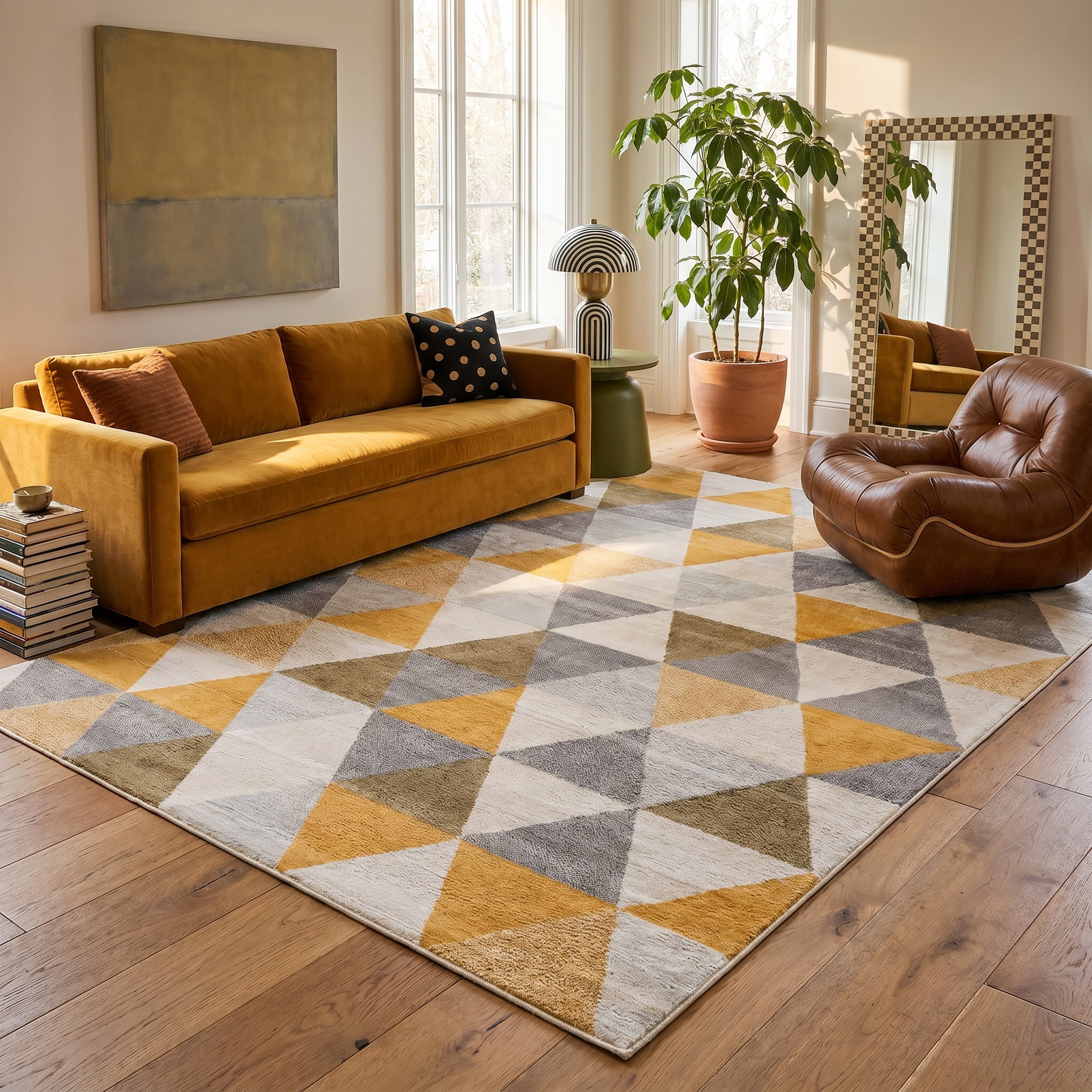 Rug Branch Savannah Yellow 8X11