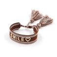 thumbnail image 2 of Bohemia Embroidery Woven Tassel Bracelets for Women Handmade Adjustable Rope, 2 of 6