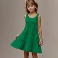 thumbnail image 4 of RXIRUCGD 2025 Vêtements d'Été pour Enfants Robe Décontractée Mignonne à Manches Courtes et Col Rond pour Enfants et Filles, 4 of 6