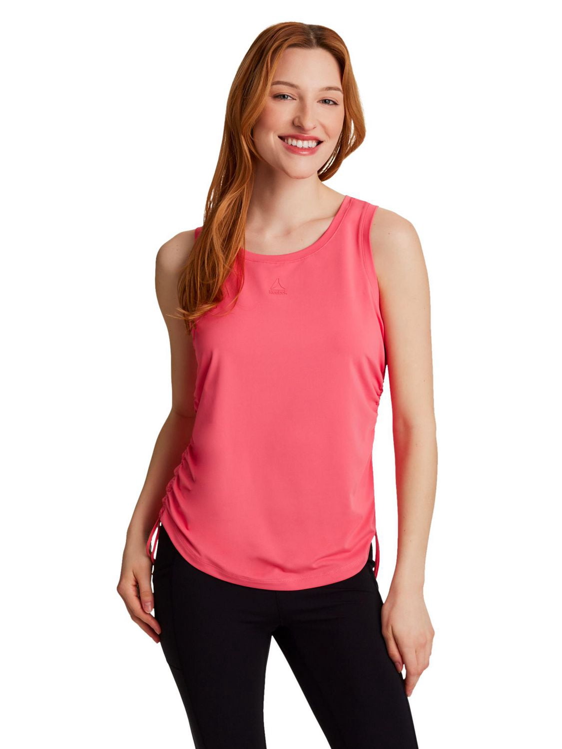 Reebok Camisole Swift avec côtés froncés pour femmes