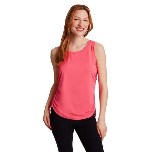 Reebok Women’s Swift Tank with Ruched Sides