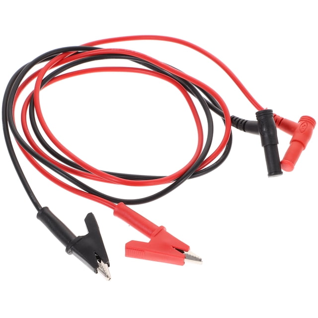 Miangastore 1 Paire de Clips Multimètres pour Alligators Câble de Test Sonde de Test pour Voiture