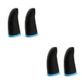 thumbnail image 3 of Maytalsory 2 Pcs Gaming Controller Gloves Touch Screen Anti-skid Elastic Sleeve Fingertips Cover Portable Computer Smartphone Black Blue 2Set, 3 of 6