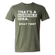LUOGENLI T-shirts Homme pour Homme Cool and Thin Respirant Pending Teed Gradient Cotton Shirt 4xl T-shirts hommes Graphic Tees St. Patrick's Day Army Green L