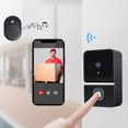 thumbnail image 1 of EGNMCR Smart Wireless Remote Video Doorbell Intelligent Visual Doorbell Home Intercom HD Night Vision Wifi Rechargeable Security Door Doorbell WiFi doorbell, 1 of 9