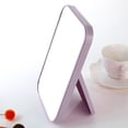 thumbnail image 4 of Chmadoxn Home Office Furniture Desktop Makeup Mirror Portable Small Mirror Female Dressing Table Desktop Princess Mirror Bedroom Student Dormitory Desktop Makeup Mirror dressing mirror, 4 of 6