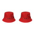 thumbnail image 1 of VONKY Comfortable And Breathable Fisherman Hat For Sun Protection Sunscreen Fisherman Cap Hat Summer red 58cm 2Set, 1 of 6